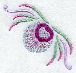 Peacock Feather Corner