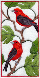 Scarlet Tanager Panel