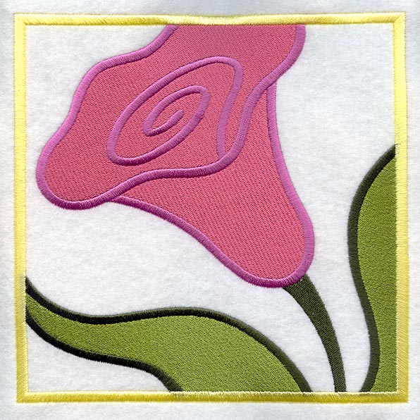 Cheerful Calla Lily Square