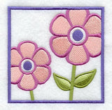Pansy Pair Square