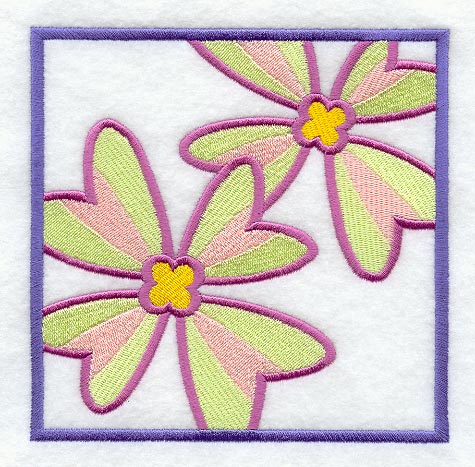 Wondrous Wild Flower Square