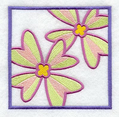 Wondrous Wild Flower Square