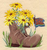 Blooms in a Boot