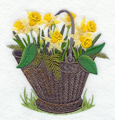 Pretty Pail Daffodils