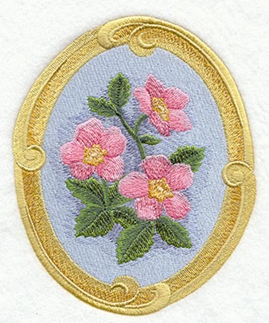 Wild Rose Cameo