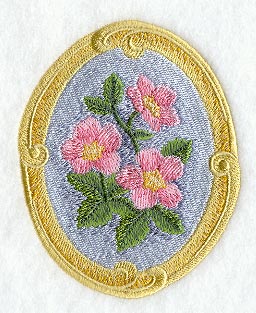 Wild Rose Cameo