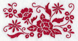 Simply Red Floral Border