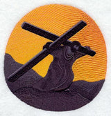 Jesus and Cross Silhouette