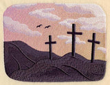 Three Crosses Silhouette