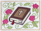 Holy Bible and Flowers
