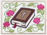 Holy Bible and Flowers