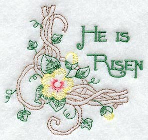 He is Risen and Easter Grapevine