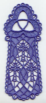 Trinity Crosses Bookmark (Lace)