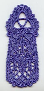 Trinity Crosses Bookmark (Lace)