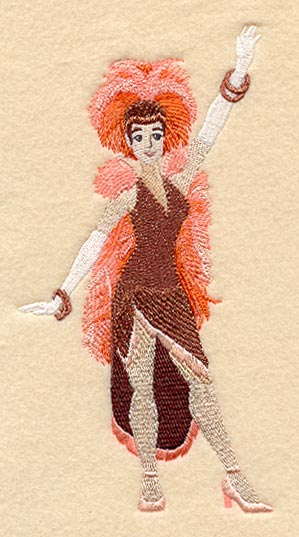 Las Vegas Showgirl - Tania