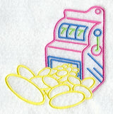 Slot Machine Neon Sign