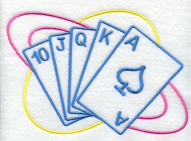 Royal Flush Neon Sign