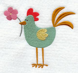 Spring Chicken has a Flower
