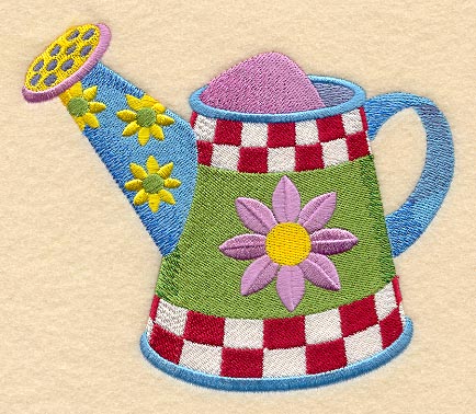 Fantastic Florals Watering Can
