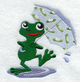 Ferris Frog Under Umbrella