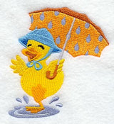 Desi Duck Under Umbrella