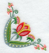 Jacobean Tulip Corner