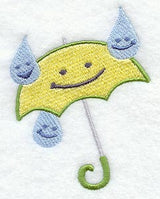 Umbrella and Raindrop Buddies