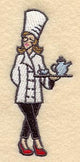 Lady Chef with Tea