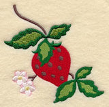 Sweet Strawberries and Blossoms Corner