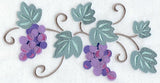 Sweet Grapes and Vines Border