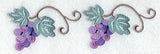 Sweet Grapes and Vines Border