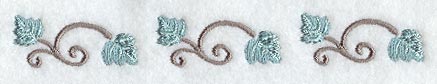 Sweet Grapevine Border