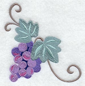 Sweet Grapes and Vines Corner