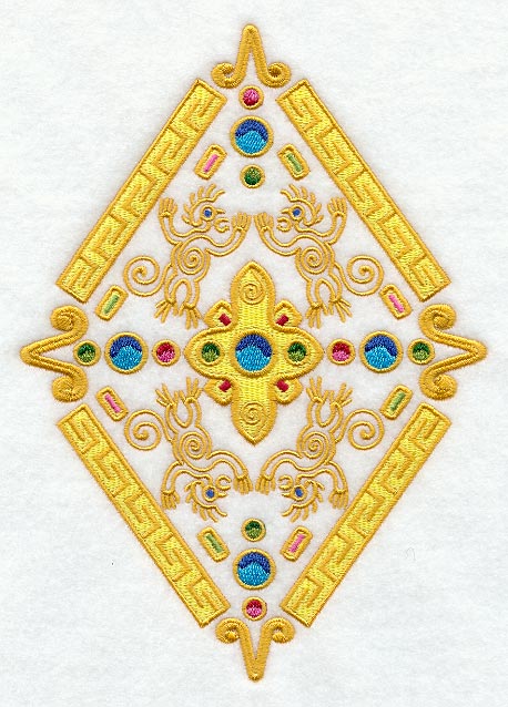 Aztec Monkey Diamond