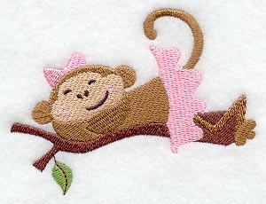 Little Miss Monkey Takes a Nap