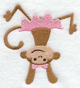 Little Miss Monkey Turns a Cartwheel