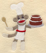Sock Monkey Bakes a Cake