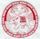 Rhino Road (Redwork)