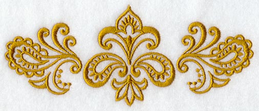 Golden Flower and Paisley Trio