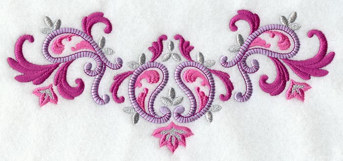 East Indian Paisley Trio