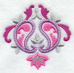 East Indian Paisley Flourish