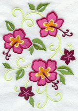 Tropical Hibiscus Oval