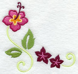 Tropical Hibiscus Corner