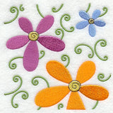 Flower Power Square - Vines