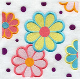 Flower Power Square - Dots