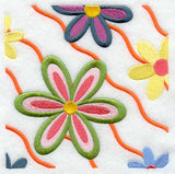 Flower Power Square - Ripples