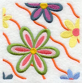 Flower Power Square - Ripples