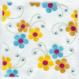 Flower Power Square - Swirls