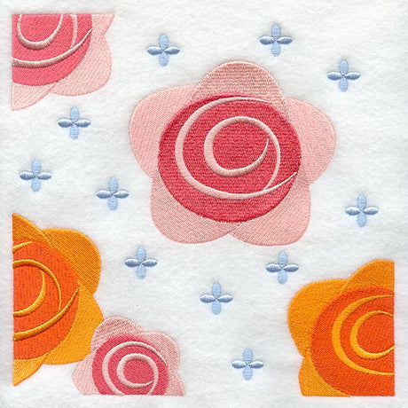 Flower Power Square - Stars