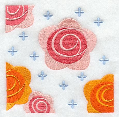 Flower Power Square - Stars